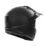 Spada Nitride Adventure Motorcycle Helmet - Matt Black