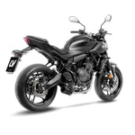 LeoVince LV-10 Full Black Full Exhaust System For Yamaha MT-07 ABS 2020-2026