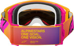 Alpinestars Supertech Corp ABS Vision Goggles - Pink Yellow