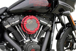 Arlen Ness Method Clear Series Air Cleaner For Harley Davidson FLHX 1923 2024-2026 - Red