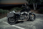 Slyfox High Noon Seat For Harley Davidson XL1200C 2004-2020 - Black
