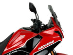 WRS Windscreen Sport X-Cape 650 For Moto Morini X-Cape 650 ABS 2023-2024 43 cm (17") - Dark Smoke