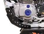 AXP Skid Plate For Yamaha WRF250 2019-2023 - Black