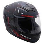 Axor Rage Full Face Helmet - Python Black Grey Red Matt