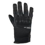 Bike It UFG Ultimate Streetfighter Leather Motorcycle Gloves Black