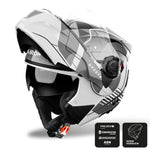 Airoh Specktre Flip-Front Helmet - Groove Grey Gloss