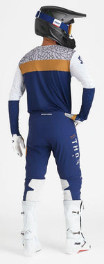 Thor Sportmode Bravo Gloves - Copper/Grey/Navy/White