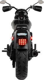 Saddlemen Carbon Fibre Fender For Harley Davidson FXLR 1750 ABS 2018-2020 71 cm (28") Rear - Gloss Black