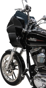 Klock Werks FXRP-Style Fairing Kit For Harley Davidson FXD 1584 2007-2010 - Black/Powder-Primed/White