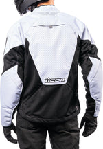 Icon Unisex Mesh AF Jacket - Black White