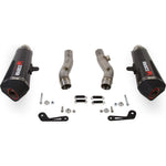 Scorpion Serket Taper Carbon Oval Exhaust For Kawasaki Z1000 SX 2014-2016 With Panniers