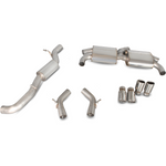 Scorpion Exhaust Cat-Back (Res) Quad Monaco - Audi S3 2.0T 8V Saloon 13+