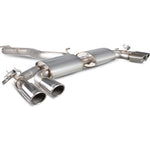 Scorpion Exhaust Cat-Back (Valved) Quad Monaco - Audi S3 2.0T 8V 3 Door & Sportback 13 - 16