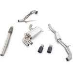 Scorpion Exhaust Turbo-Back + Sports Cat Twin Daytona BLK - Audi RS3 2011-2012