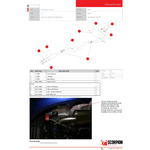 Scorpion Exhaust Cat-Back (Res) Twin Daytona - Ford Focus MK3 ST 250 Hatch 2012 - 2019