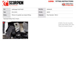 Scorpion Exhaust Cat-Back (Resonated) Quad Daytona - Volkswagen Golf MK7 R 2014 - 2016