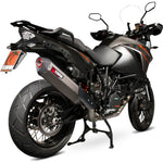 Scorpion Serket Parallel Titanium Oval Exhaust For KTM 1190 Adventure 2013-2016