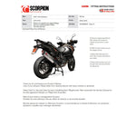 Scorpion Serket Parallel Titanium Oval Exhaust For KTM 1190 Adventure 2013-2016