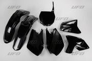 UFO Plastics Kit - Suzuki RM 125/250 2006-12 - Black