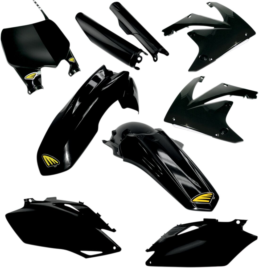 Piastra Copertura Completa Nera - Cycra 1CYC-6201-12 Per Honda CRF450