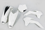 UFO Plastics Kit - KTM SX85 2013-17 - White