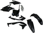 UFO Plastics Kit - Kawasaki KXF450 2018 - Black