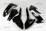 UFO Plastics Kit - Husqvarna FE 250/350/450/501 & TX125 2017 - Black