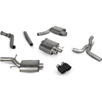 Scorpion Exhaust Cat-Back (Res) Twin Daytona BLK - Audi A5 B8 2.0 TFSi 2012 - 2016