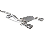 Scorpion Exhaust Cat-Back (Res) Twin Daytona - Vauxhall Corsa E VXR (Non-GPF Model) 2015 - 2018