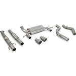 Scorpion Exhaust Cat-Back (Res) Twin Daytona - Vauxhall Corsa E VXR (Non-GPF Model) 2015 - 2018