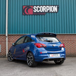 Scorpion Exhaust Cat-Back (Res) Twin Daytona - Vauxhall Corsa E VXR (Non-GPF Model) 2015 - 2018