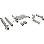 Scorpion Exhaust Cat-Back Twin Daytona - Vauxhall Corsa E VXR (Non-GPF Model) 2015 - 2018
