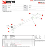 Scorpion Exhaust De-Cat Turbo-Downpipe - Audi S3 8P 2.0T Quattro (3 Door & Sportback) 2006 - 2012