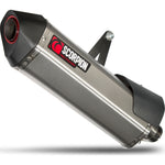 Scorpion Serket Parallel Stainless Oval Exhaust - Honda CRF 1000 L Africa Twin 2015 - 2019