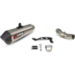 Scorpion Serket Taper Stainless Oval Exhaust For Triumph Speed Triple 1050 2016-2017