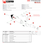 Scorpion Serket Taper Stainless Oval Exhaust For Triumph Speed Triple 1050 2016-2017