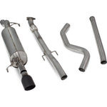 Scorpion Exhaust Cat-Back Single Daytona BLK - Vauxhall Corsa E 1.4T (Non-GPF Model) 2014 - 2019
