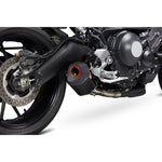Scorpion Serket Parallel Carbon Oval Exhaust For Yamaha XSR 900 2016-2021