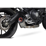 Scorpion Serket Parallel Stainless Oval Exhaust For Yamaha XSR 900 Full System 2016-2021