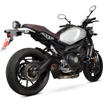 Scorpion Serket Parallel Carbon Oval Exhaust For Yamaha XSR 900 Full System 2016-2021