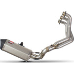 Scorpion Serket Parallel Titanium Oval Exhaust For Yamaha XSR 900 Full System 2016-2021