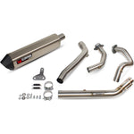 Scorpion Serket Parallel Titanium Oval Exhaust For Honda CRF 1000 L Africa Twin 2015-2017