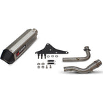 Scorpion Serket Parallel Stainless Oval Exhaust For Honda PCX 125 2014-2016