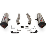 Scorpion Serket Taper Stainless Oval Exhaust For Kawasaki Z 1000 SX 2014-2016