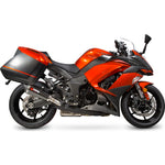 Scorpion Serket Taper Carbon Oval Exhaust For Kawasaki Z 1000 SX 2014-2016
