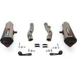 Scorpion Serket Taper Titanium Oval Exhaust For Kawasaki Z 1000 SX 2014-2016