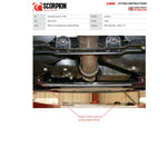 Scorpion Exhaust Secondary Sports Cat - Vauxhall Corsa D VXR 2007 - 2010