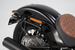 SW Motech SLC Right Side Pannier Carrier - Harley Davidson FXST 1750 2020-2024 - Black
