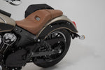 SW Motech SLH Left Side Pannier Carrier - Indian Scout 69 2016-2024 - Black