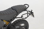 SW Motech SLC Left Side Pannier Carrier - Ducati Desert X 950 2022-2024 - Black